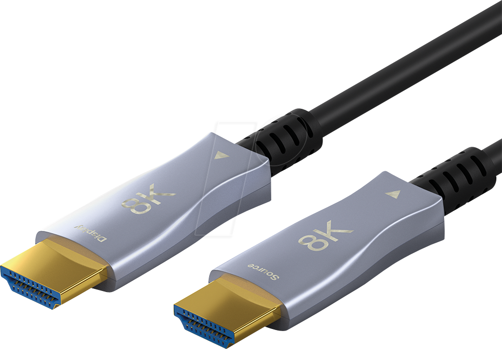 GOOBAY 65558 - Aktiv Optisches HDMI Kabel (AOC), 8K 60Hz, 10 m von Goobay