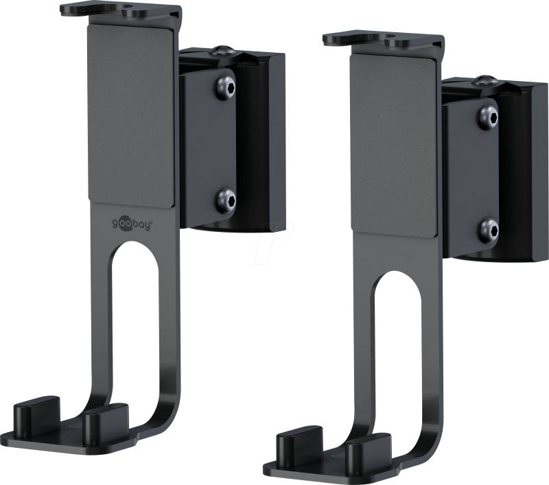 GOOBAY 70829 - Lautsprecher-Wandhalterung, SONOS ONE, 2er Set, schwarz von Goobay