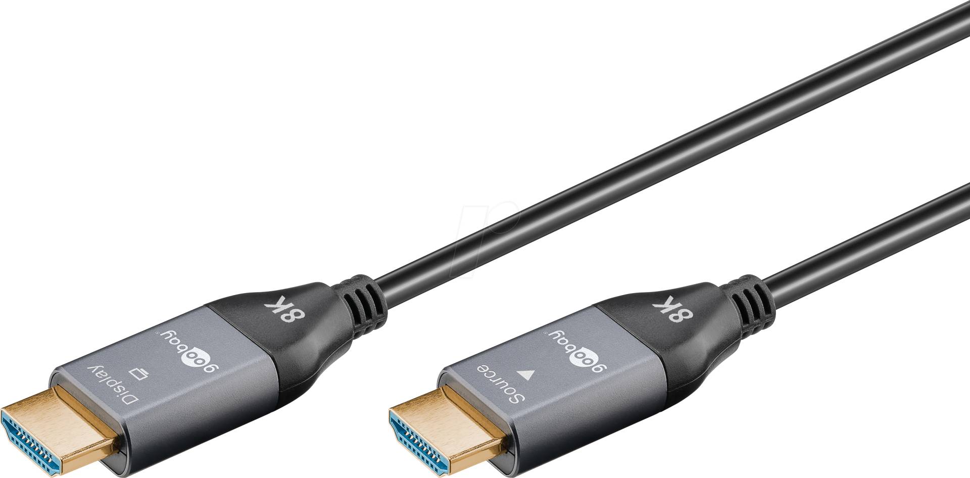 GOOBAY 76277 - Aktiv Optisches HDMI Kabel (AOC), 8K, 40m von Goobay