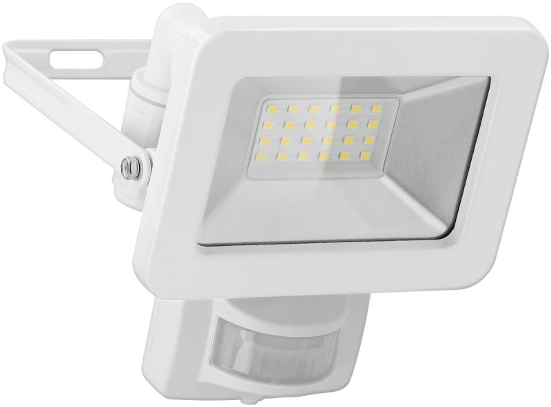 GOOBAY LED-Fluter mit Bewegungsmelder, 20W, 1700lm, 4000K, weiß von Goobay