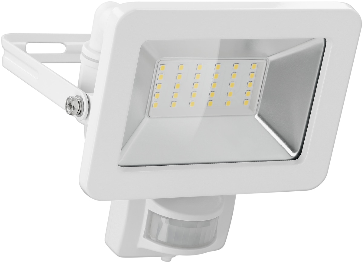 GOOBAY LED-Fluter mit Bewegungsmelder, 30W, 2550lm, 4000K, weiß von Goobay