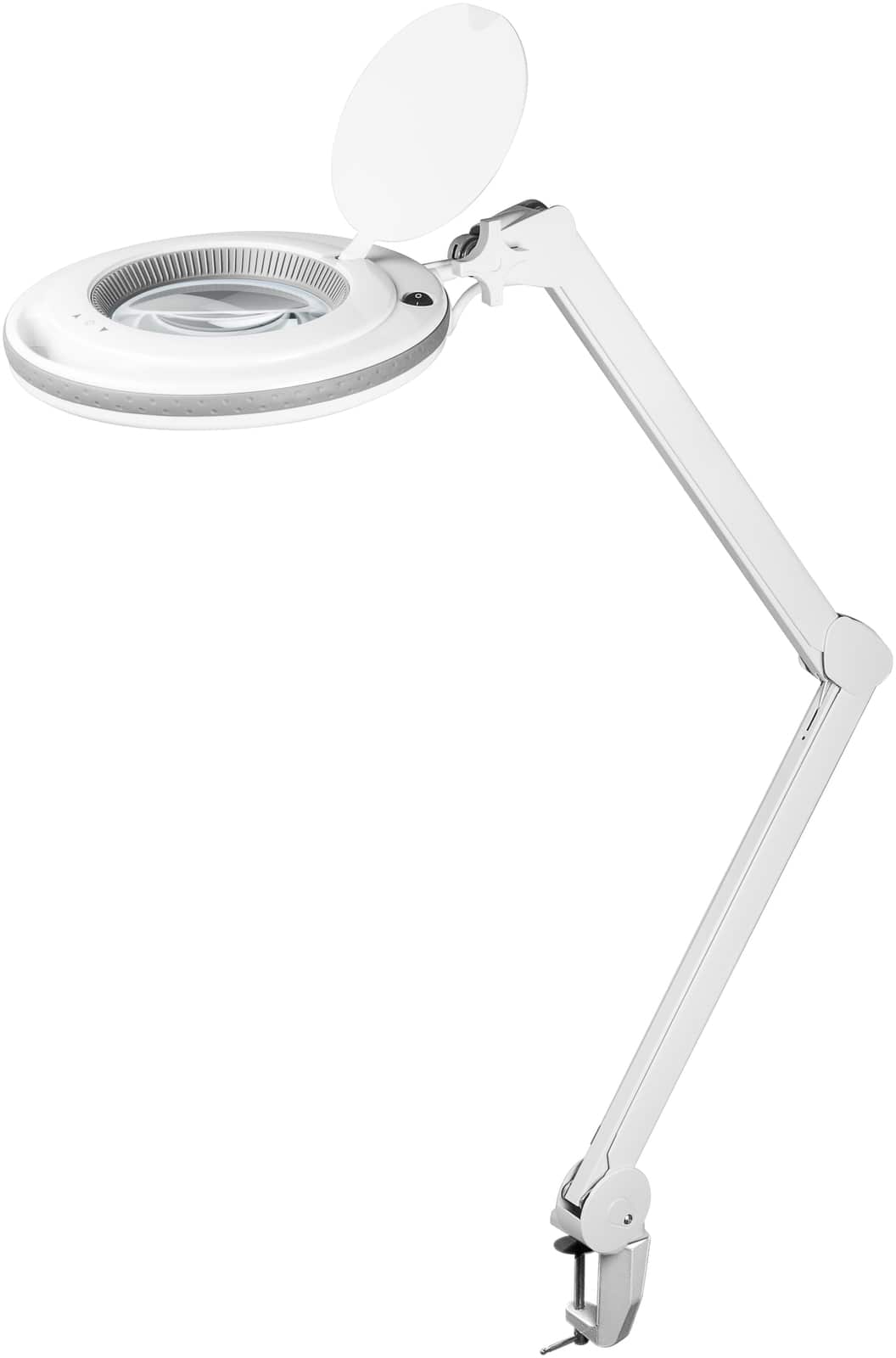 GOOBAY LED-Klemm-Lupenleuchte, 9 W, 730 lm, Kristallglas, dimmbar, weiß GOOBAY LED-Klemm-Lupenleuchte, 9 W, 730 lm, Kristallglas, dimmbar, weiß von Goobay