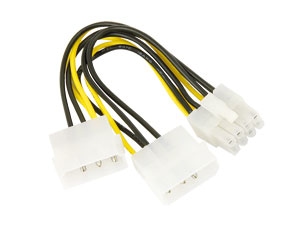 GOOBAY PCIe-Stromadapter, 8-Pin von Goobay