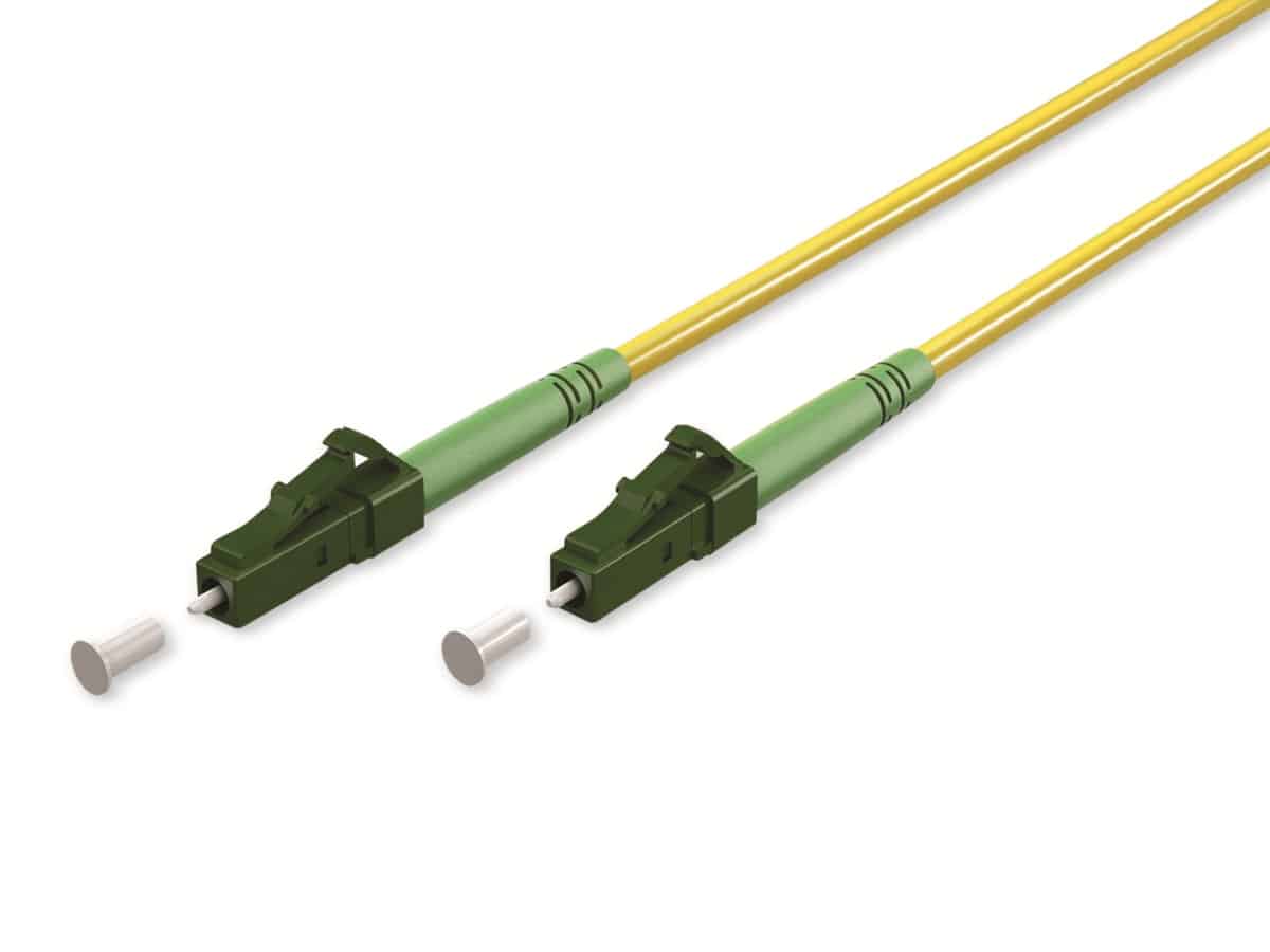 GOOBAY Singlemode Glasfaserkabel, FTTH, OS2, 9/125, Simplex, gelb, 10 m von Goobay