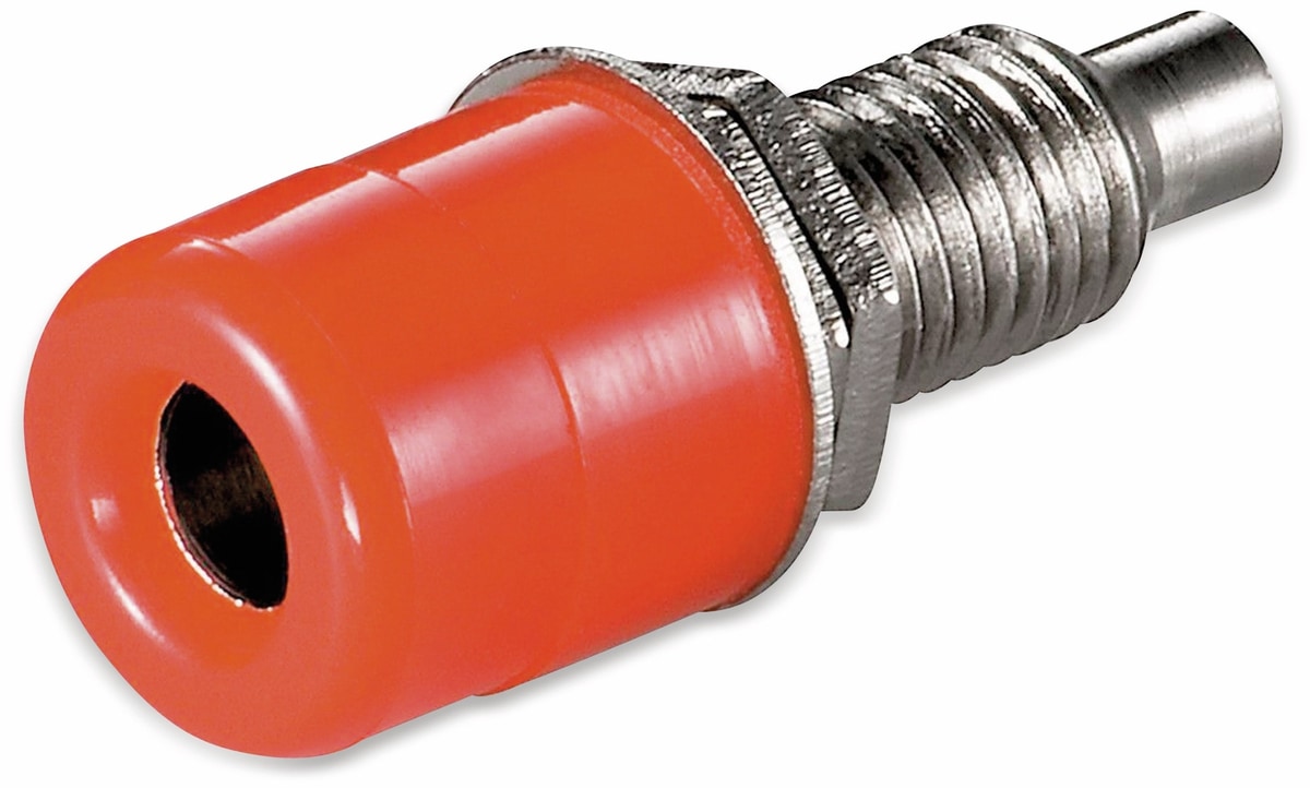 GOOBAY Telefonbuchsen 4 mm, rot, 10 Stück GOOBAY Telefonbuchsen 4 mm, rot, 10 Stück von Goobay