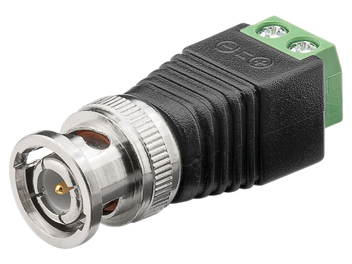 GOOBAY Terminal Block 76738, 2-pin auf BNC-Stecker GOOBAY Terminal Block 76738, 2-pin auf BNC-Stecker von Goobay