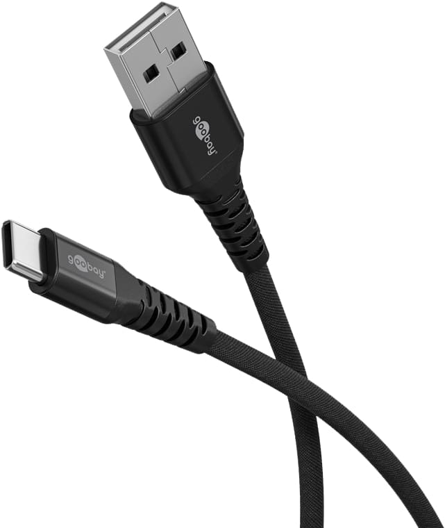 GOOBAY USB 2.0 Kabel 74527 A/C 3m schwarz supersoft GOOBAY USB 2.0 Kabel 74527 A/C 3m schwarz supersoft von Goobay