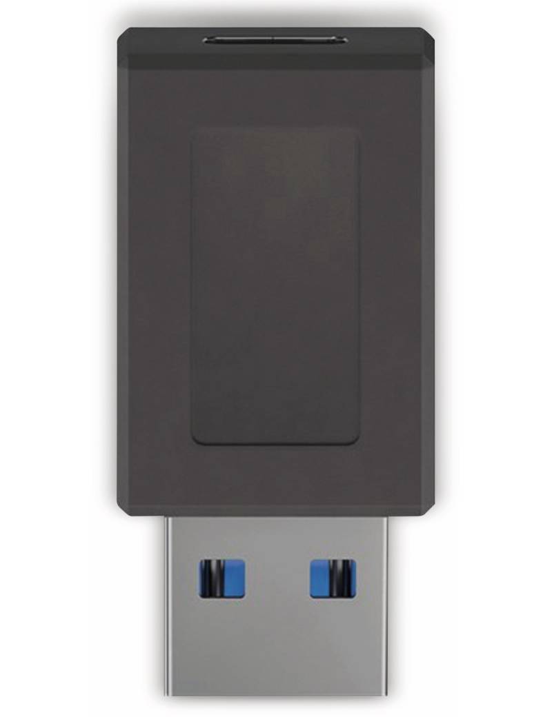 GOOBAY USB 3.0 Super-Speed Adapter C/A, 45400, schwarz von Goobay