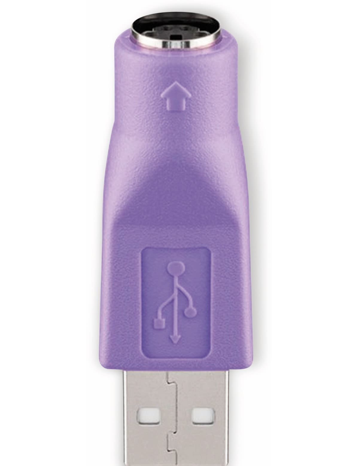 GOOBAY USB Adapter 68918, Typ A auf Mini-DIN 6, violett von Goobay