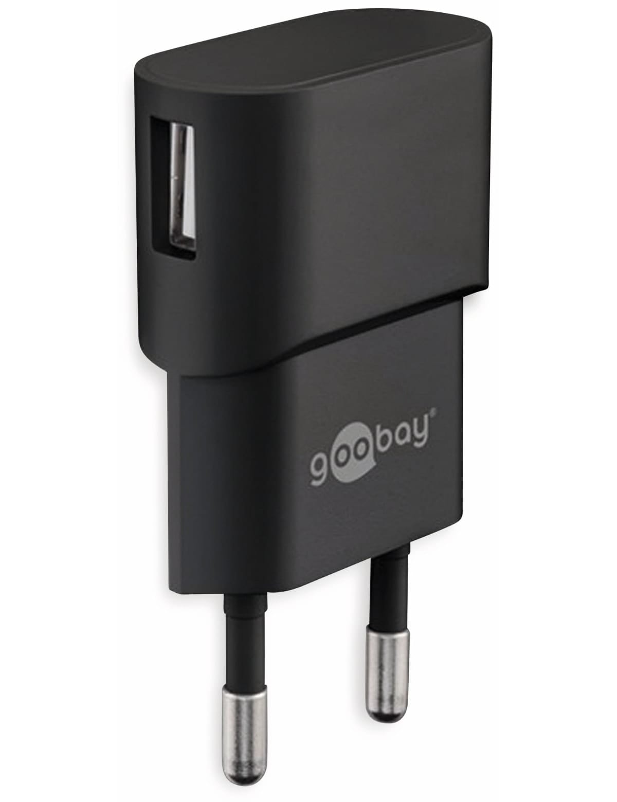 GOOBAY USB-Lader 44947, 1 A, 5 W, schwarz GOOBAY USB-Lader 44947, 1 A, 5 W, schwarz von Goobay