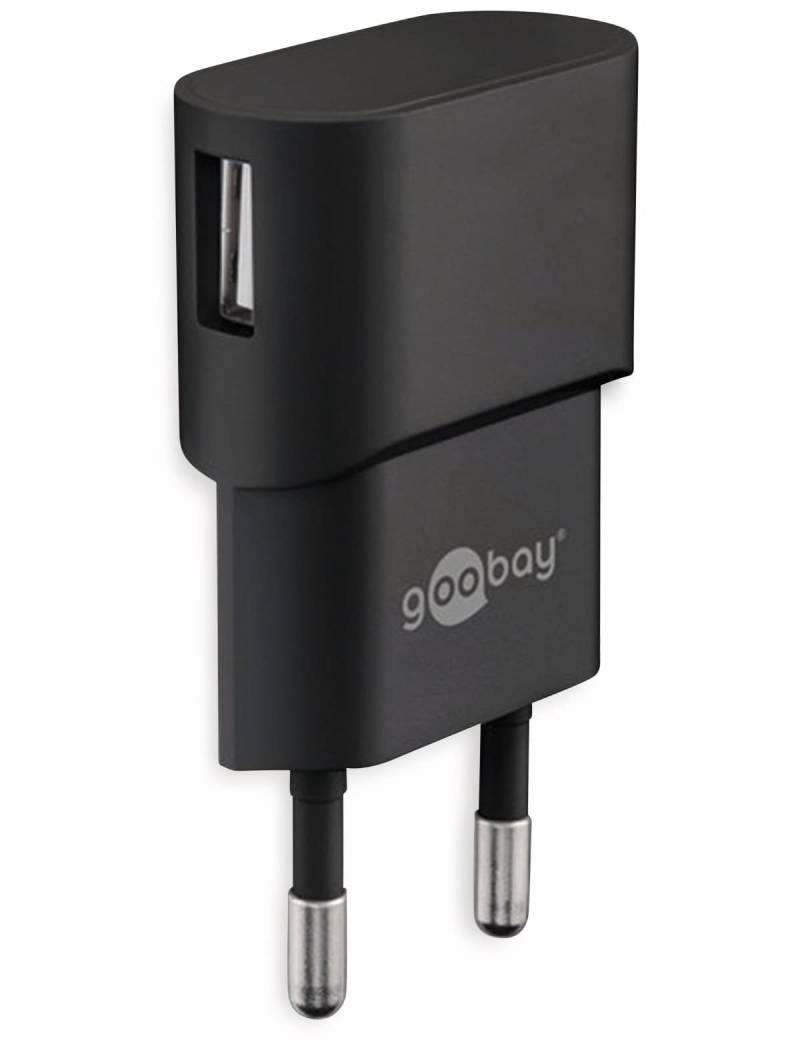 GOOBAY USB-Lader 44947, 1 A, 5 W, schwarz von Goobay