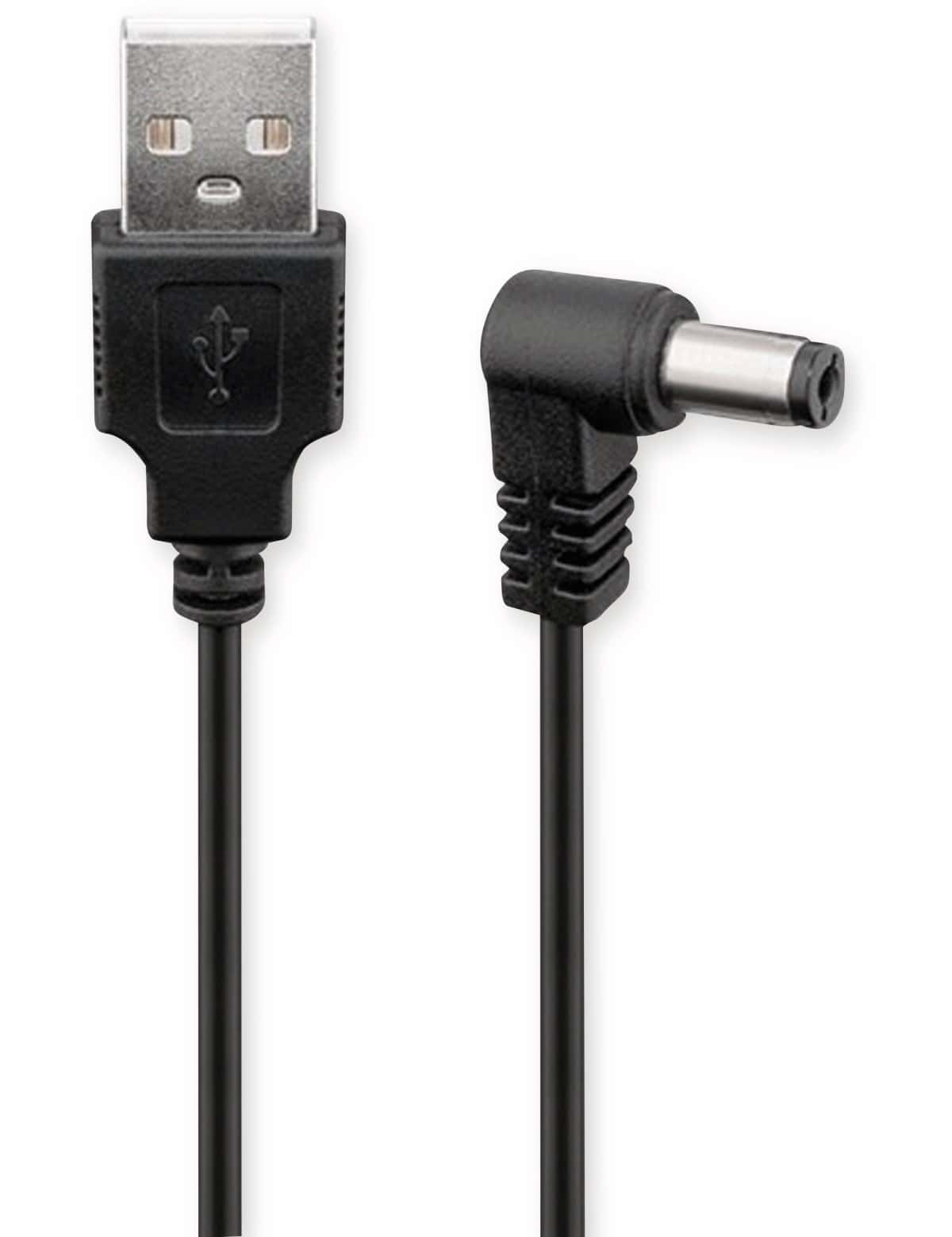 GOOBAY USB-Stromversorgungskabel 55156, zu DC-Geräten, 5,5x2,5 mm, 1,5 m GOOBAY USB-Stromversorgungskabel 55156, zu DC-Geräten, 5,5x2,5 mm, 1,5 m von Goobay