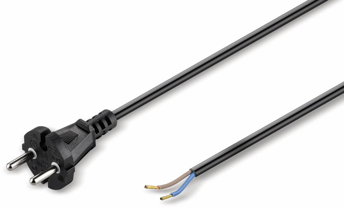 GOOBAY Universal Staubsauger Anschlusskabel, 7,5 m, schwarz GOOBAY Universal Staubsauger Anschlusskabel, 7,5 m, schwarz von Goobay