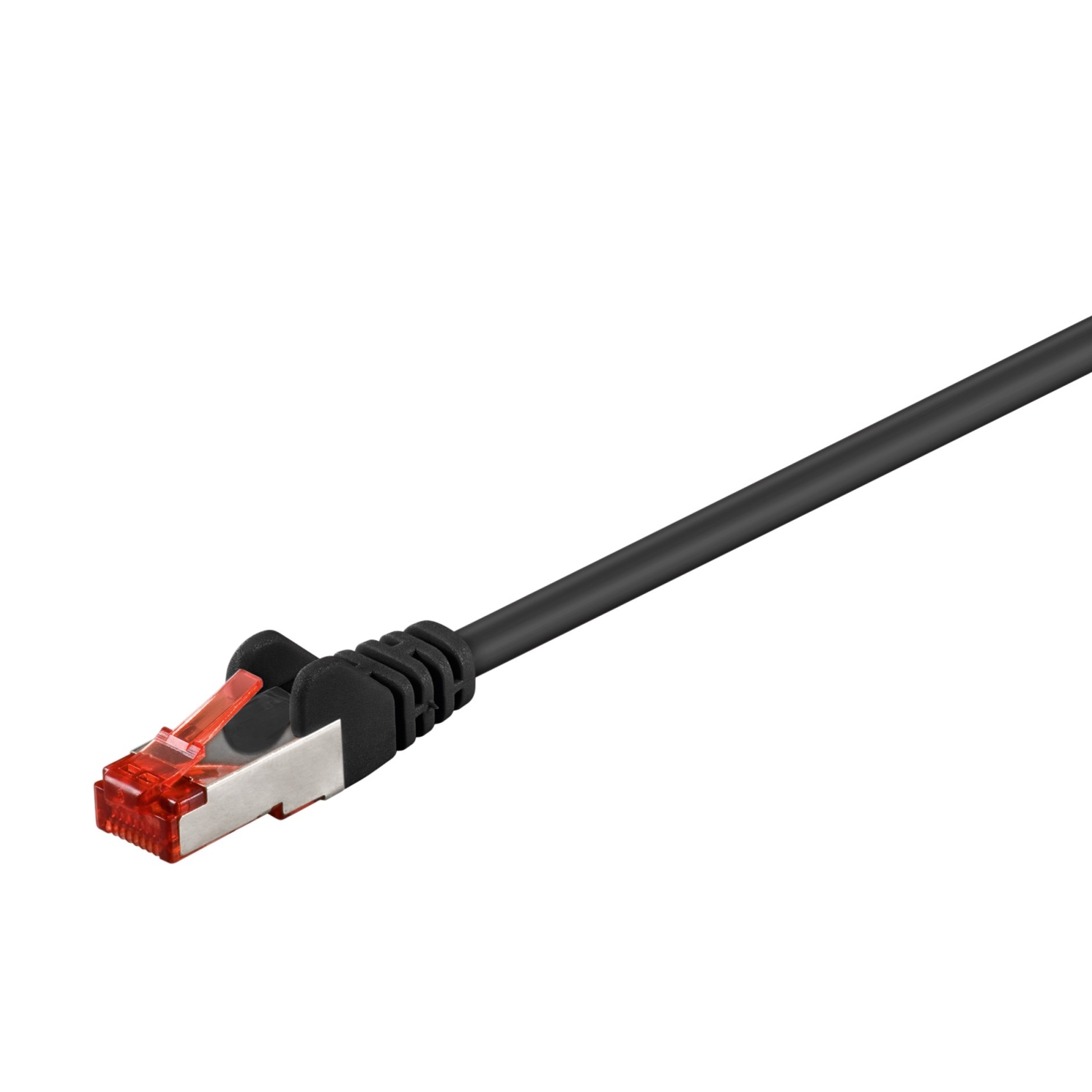 Goobay 0,25m CAT 6 Patchkabel, S/FTP (PiMF), schwarz von Goobay
