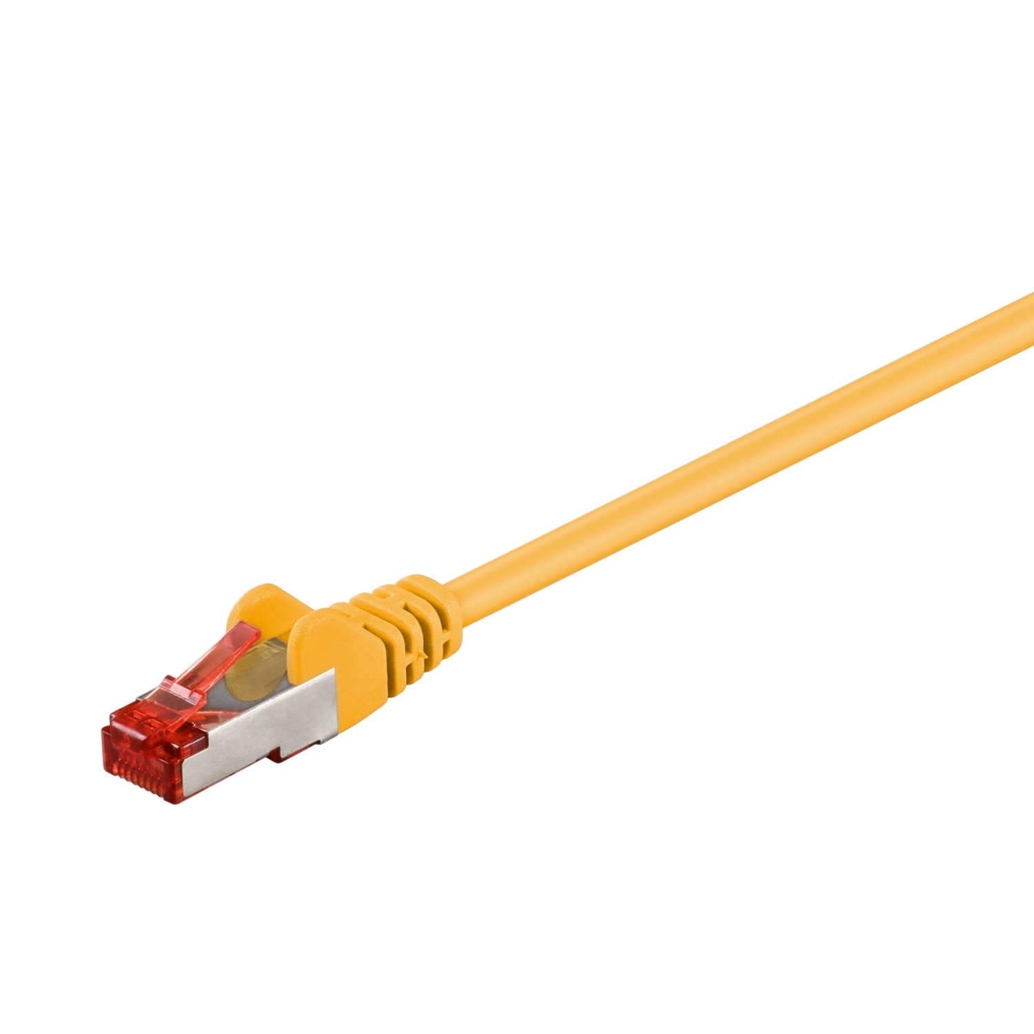 Goobay 0,5m CAT 6 Patchkabel, S/FTP (PiMF), Gelb von Goobay