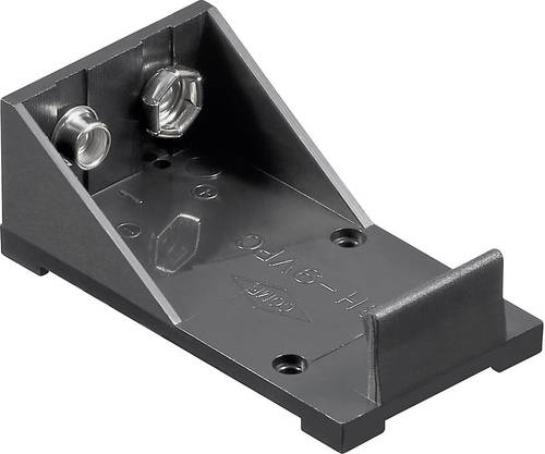 Goobay 10878 Batteriehalter 1x 9V Block Lötanschluss (L x B x H) 54 x 29 x 20mm von Goobay