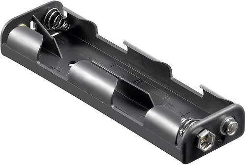 Goobay 11985 Batteriehalter 4x Mignon (AA) Druckknopfanschluss (L x B x H) 109 x 32 x 16.2mm von Goobay