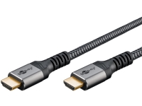 Goobay 64996, 5 m, HDMI Typ A (Standard), HDMI Typ A (Standard), 18 Gbit/Sek., Grau von Goobay