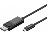 Goobay 79295, 1,2 m, USB Typ-C, DisplayPort, Männlich, Männlich, Gerade von Goobay