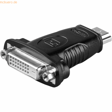 Goobay Adapter HDMI/DVI-D 68098 HDMI Stecker auf DVI-D Buchse Goobay Adapter HDMI/DVI-D 68098 HDMI Stecker auf DVI-D Buchse von Goobay