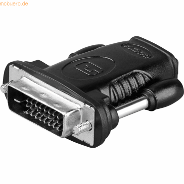 Goobay Adapter HDMI/DVI-D 68482 HDMI Buchse auf DVI-D Stecker von Goobay