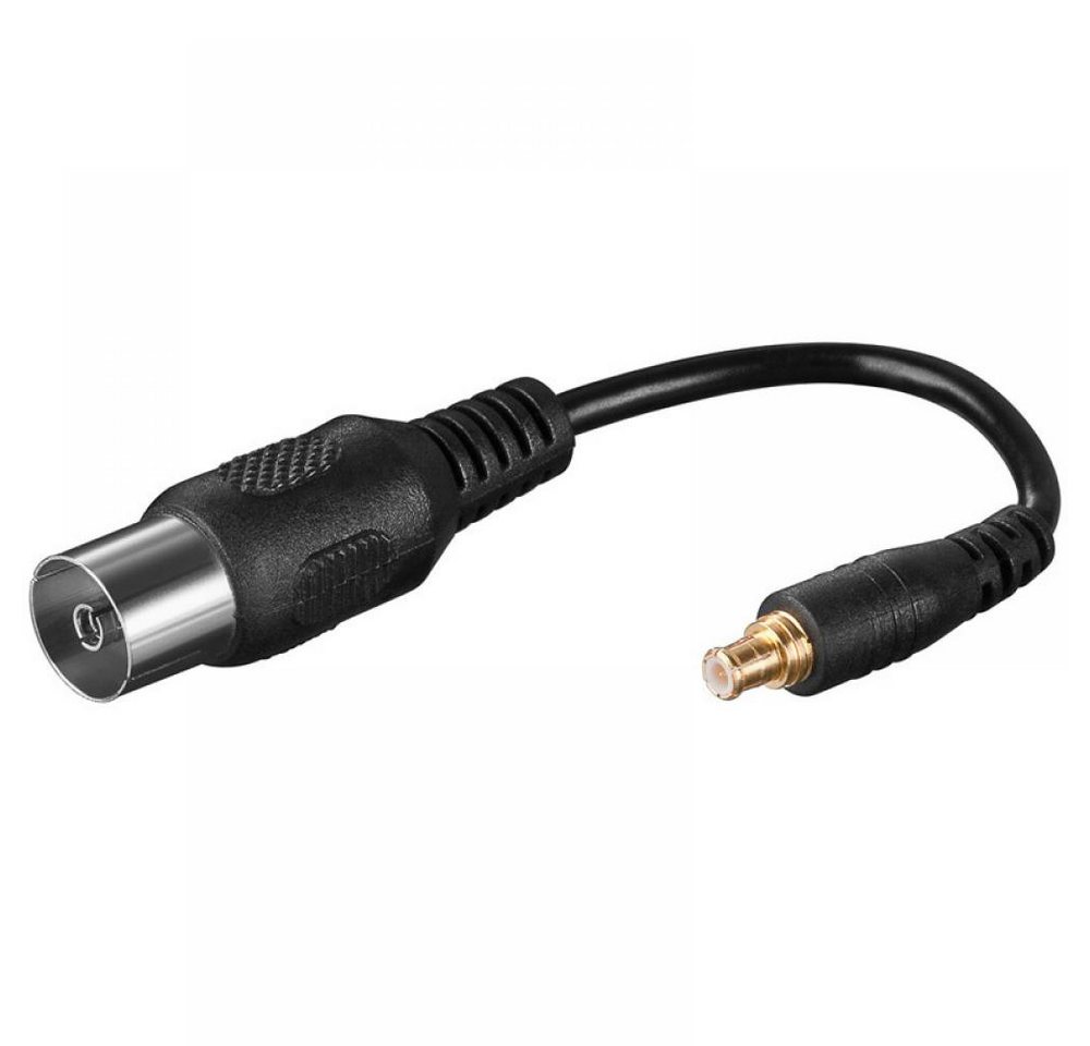 Goobay Adapterkabel Koax-Kupplung - MCX Stecker SAT-Kabel, (10 cm) Goobay Adapterkabel Koax-Kupplung - MCX Stecker SAT-Kabel, (10 cm) von Goobay