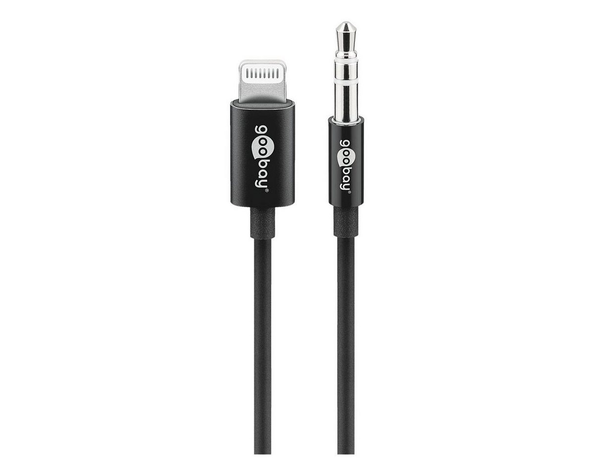 Goobay Audio-Kabel, Lightning/3.5 mm Klinke/Jack, Stecker (100 cm) von Goobay