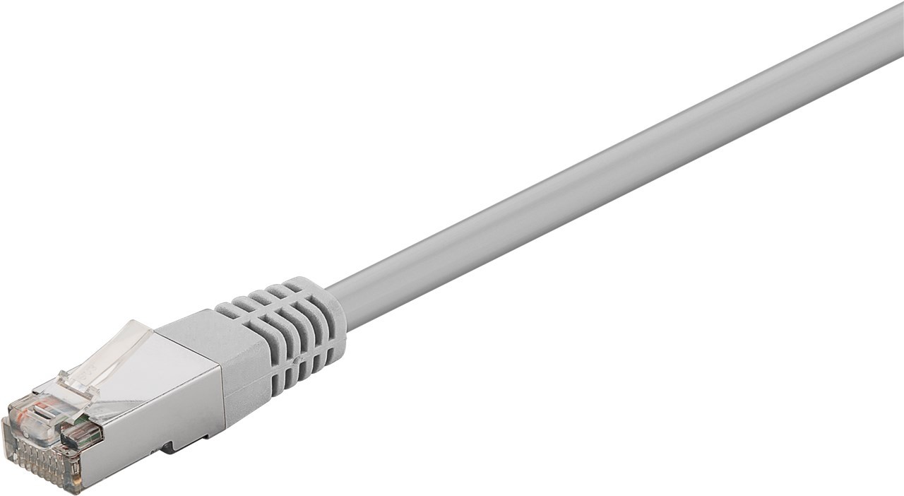 Goobay CAT 5e Patchkabel, F/UTP, Grau Goobay CAT 5e Patchkabel, F/UTP, Grau von Goobay