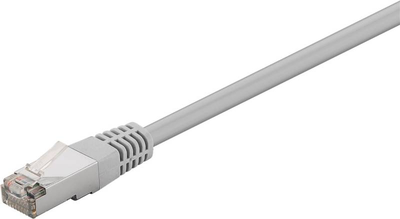Goobay CAT 5e Patchkabel, F/UTP, Grau von Goobay