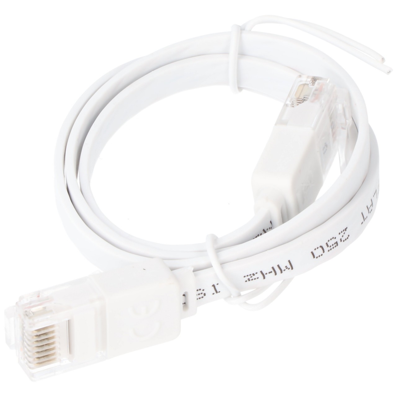 Goobay CAT 6 Flach-Patchkabel, U/UTP, weiß Goobay CAT 6 Flach-Patchkabel, U/UTP, weiß von Goobay