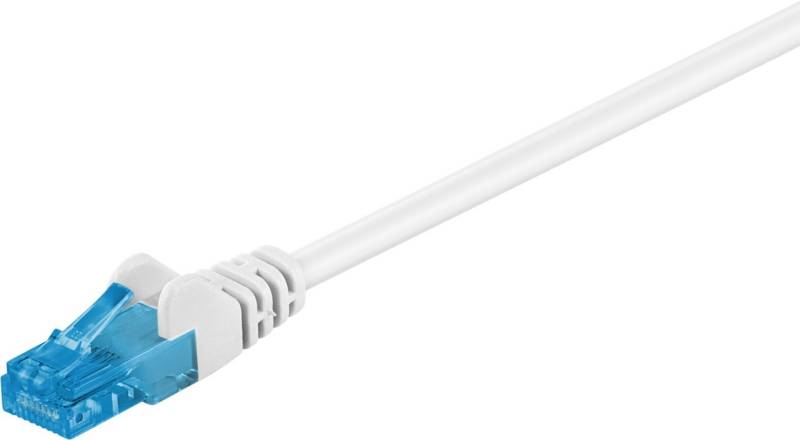 Goobay CAT 6A Patchkabel, U/UTP, weiß von Goobay