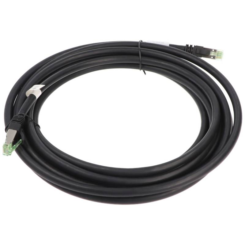 Goobay CAT 8.1 Netzwerkkabel, S/FTP (PiMF), Schwarz von Goobay