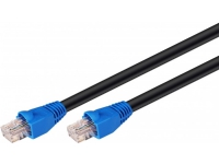 Goobay CAT6 - UTP - 50M - AWG 24 - RJ-45 - Udendørs - Sort von Goobay