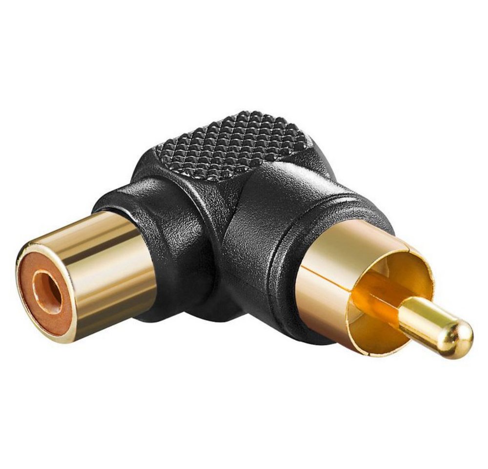 Goobay Cinch 90° Winkeladapter - Farbe: schwarz Audio- & Video-Kabel Goobay Cinch 90° Winkeladapter - Farbe: schwarz Audio- & Video-Kabel von Goobay