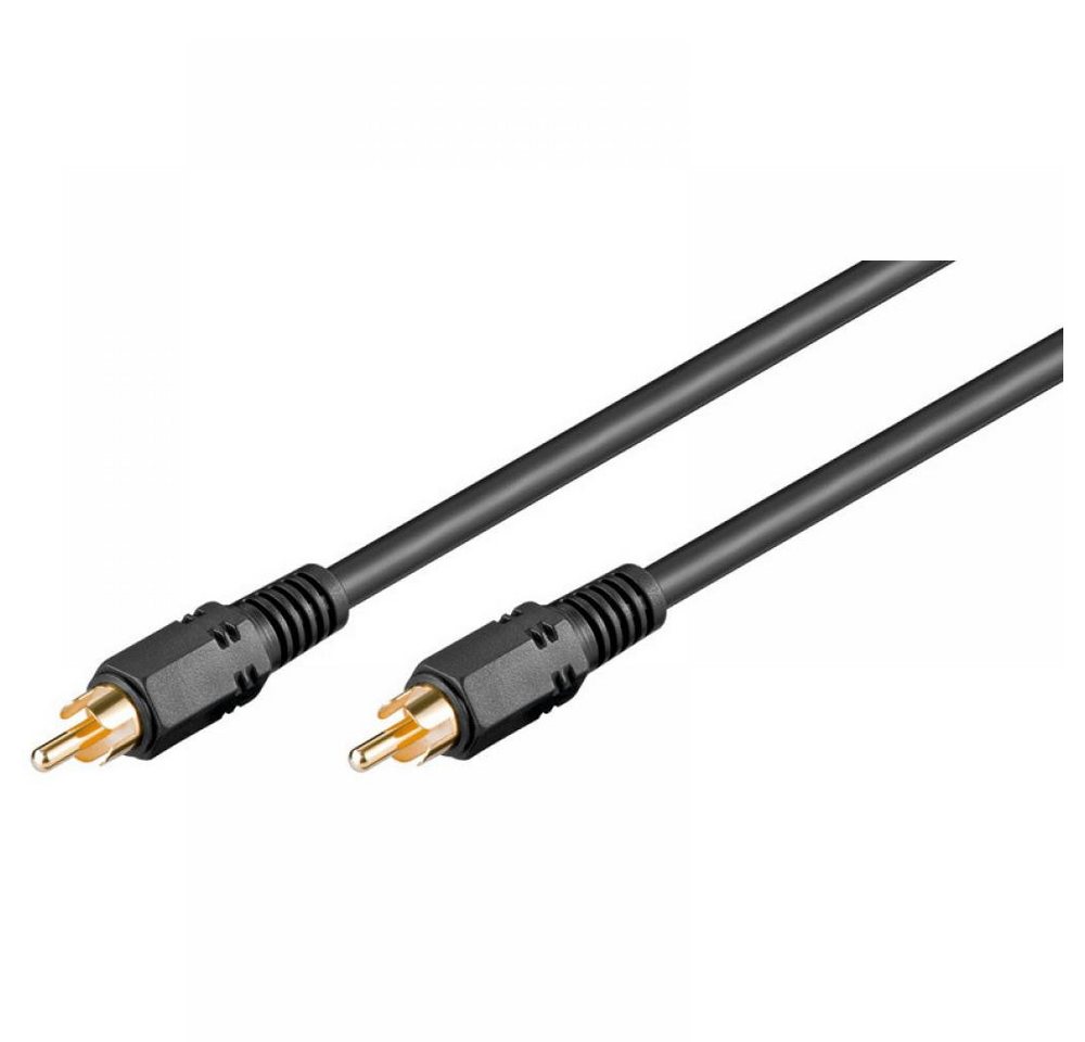Goobay Cinch Audio-Video-Kabel mit vergoldeten Kontakten - Länge: 2,00 m Audio- & Video-Kabel, (200 cm) Goobay Cinch Audio-Video-Kabel mit vergoldeten Kontakten - Länge: 2,00 m Audio- & Video-Kabel, (200 cm) von Goobay
