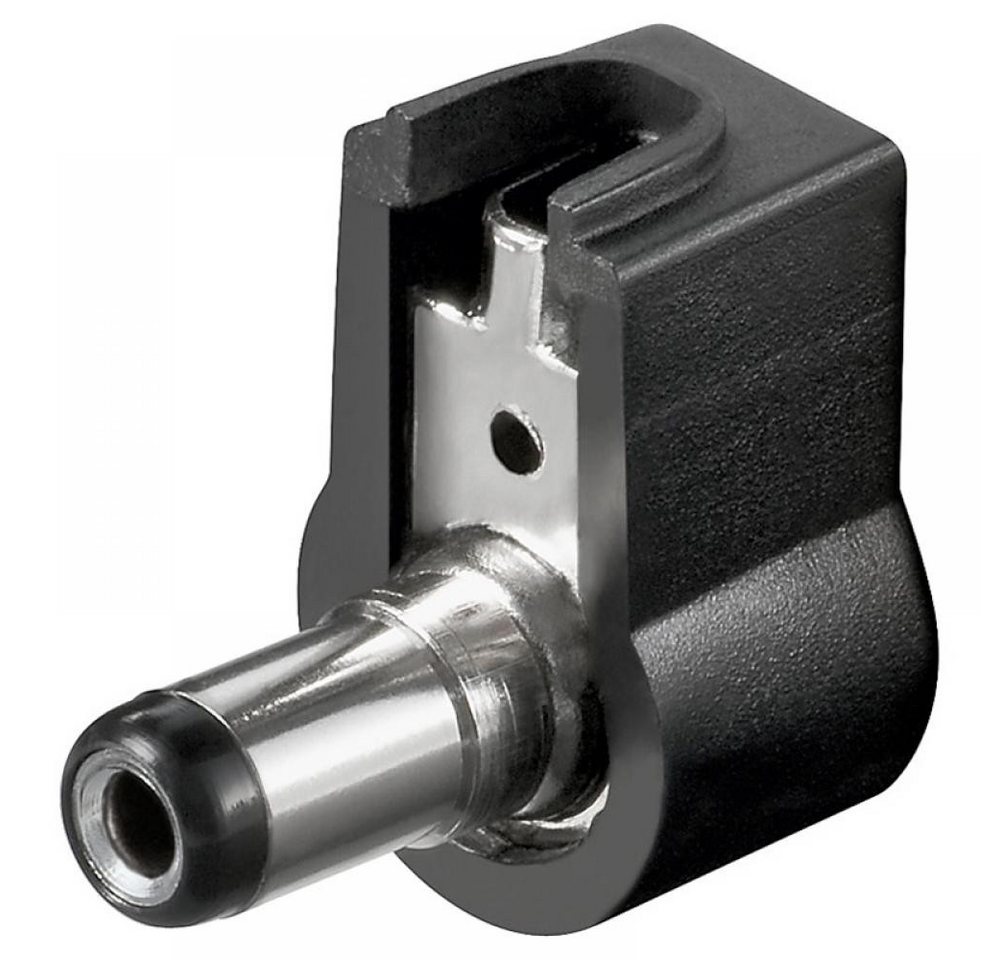 Goobay DC-Stecker / Winkelstecker / Bohrung 2,1x5,5 mm - Lötmontage Audio-Adapter Goobay DC-Stecker / Winkelstecker / Bohrung 2,1x5,5 mm - Lötmontage Audio-Adapter von Goobay