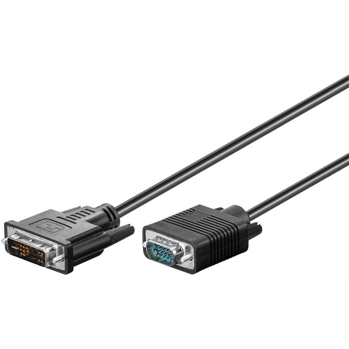 Goobay DVI-I/VGA Full HD Kabel, vernickelt 5m von Goobay