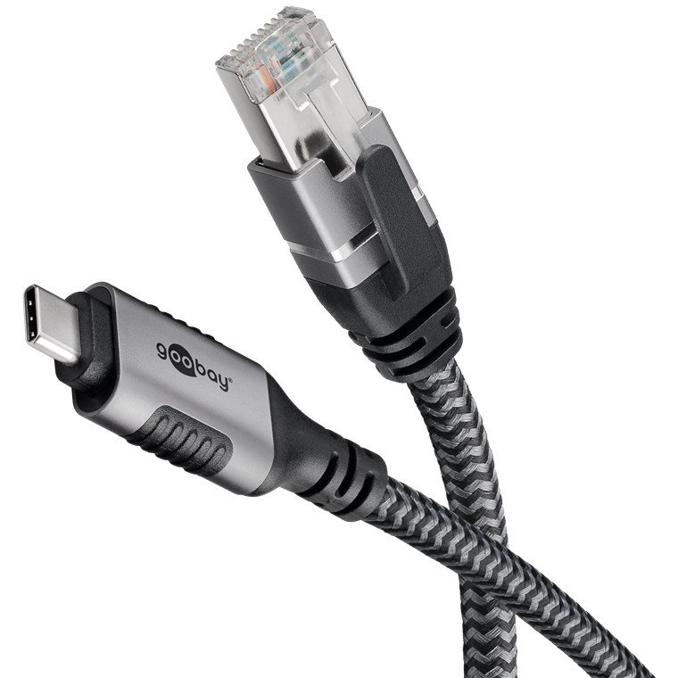 Goobay Ethernet-Kabel USB-C™ 3.1 auf RJ45, 1,5 m von Goobay