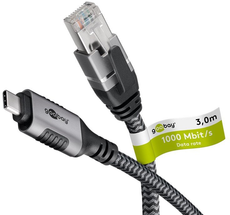 Goobay Ethernet-Kabel USB-C 70699 von Goobay