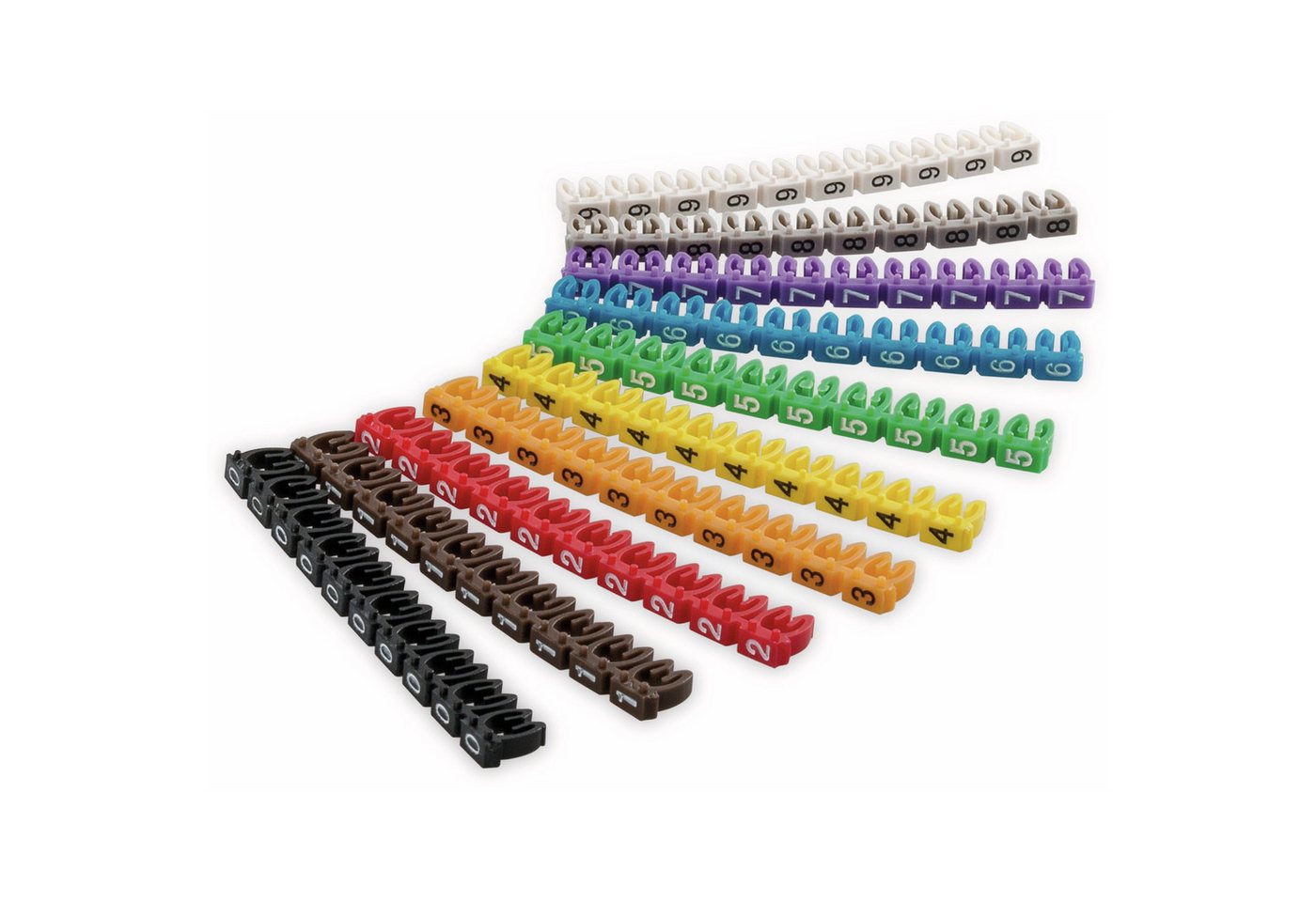 Goobay Kabelkanal GOOBAY Kabelmarker-Clips "Ziffern 0-9", für Goobay Kabelkanal GOOBAY Kabelmarker-Clips "Ziffern 0-9", für von Goobay