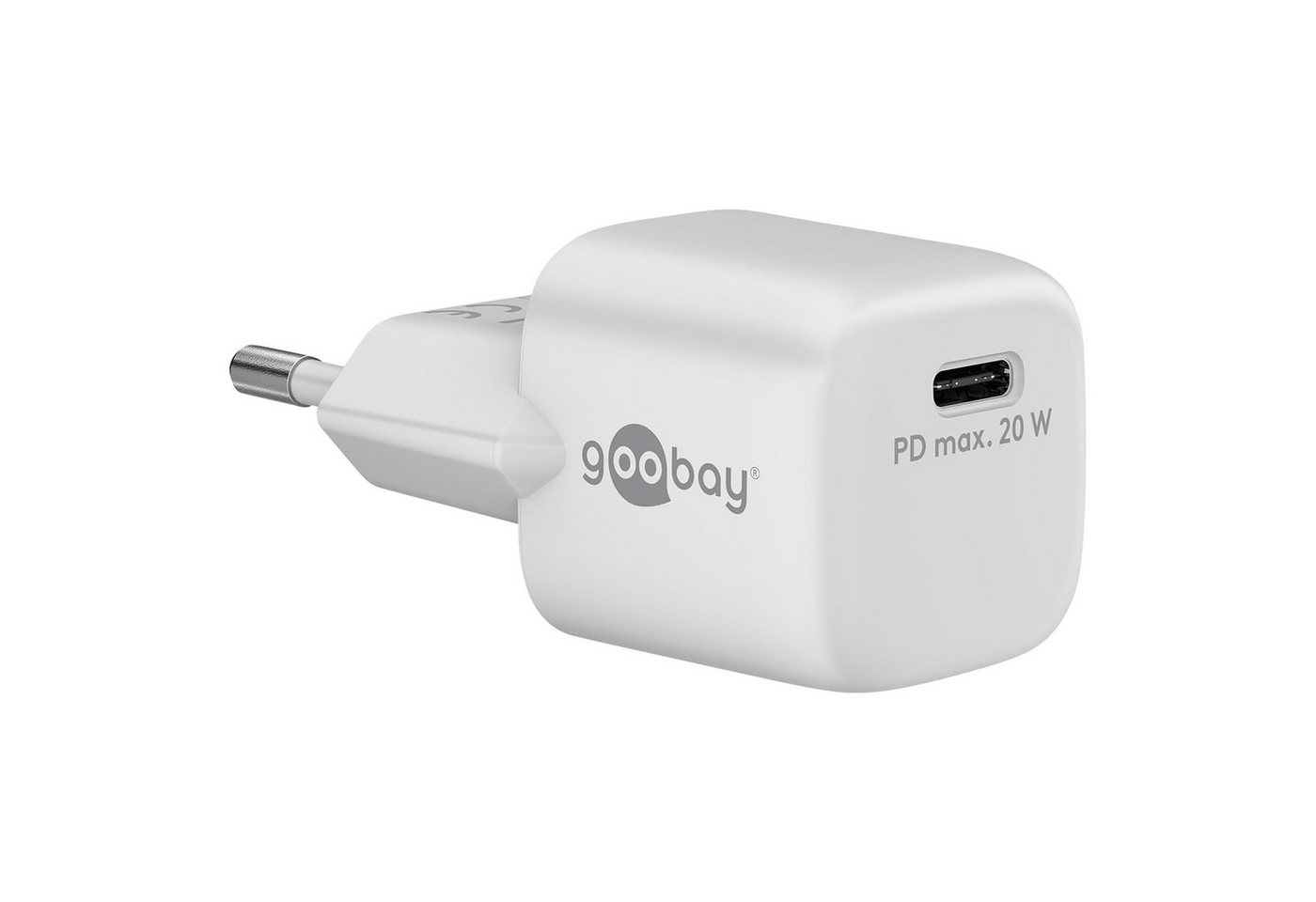 Goobay GOOBAY USB-Lader 65404, 20 W, 1-fach, 1xC PD nano USB-Ladegerät Goobay GOOBAY USB-Lader 65404, 20 W, 1-fach, 1xC PD nano USB-Ladegerät von Goobay