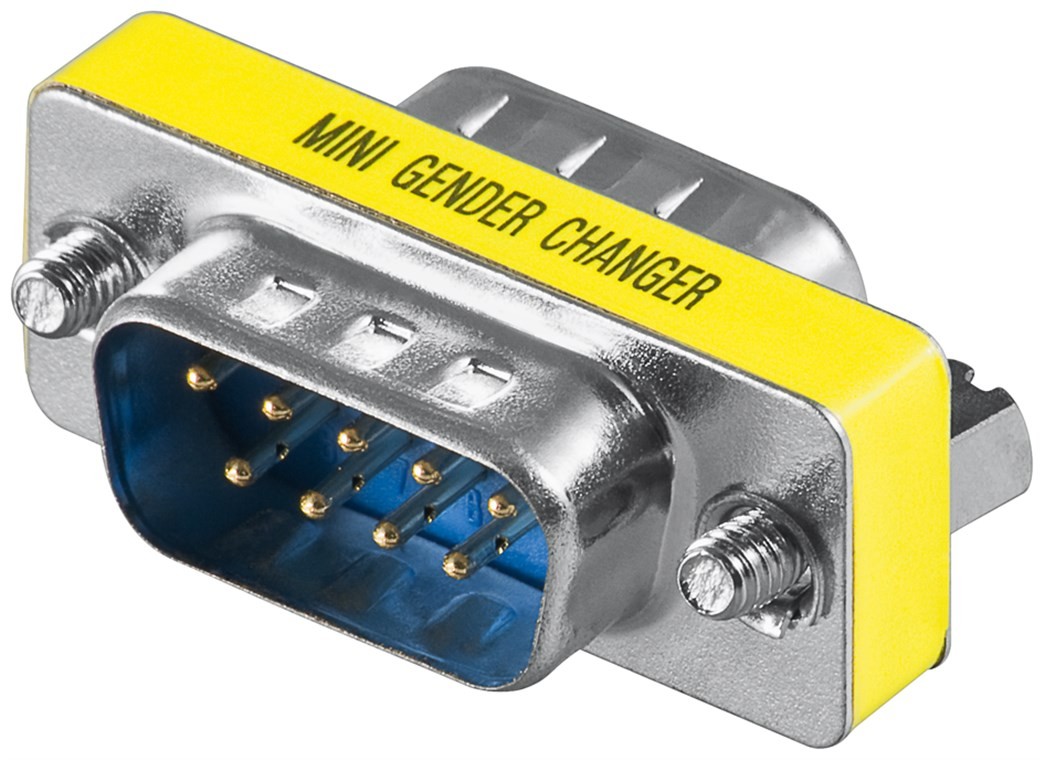 Goobay Gender Changer D-SUB - D-SUB/RS-232-Stecker (9-polig) > D-SUB/RS-232-Stecker (9-polig) von Goobay