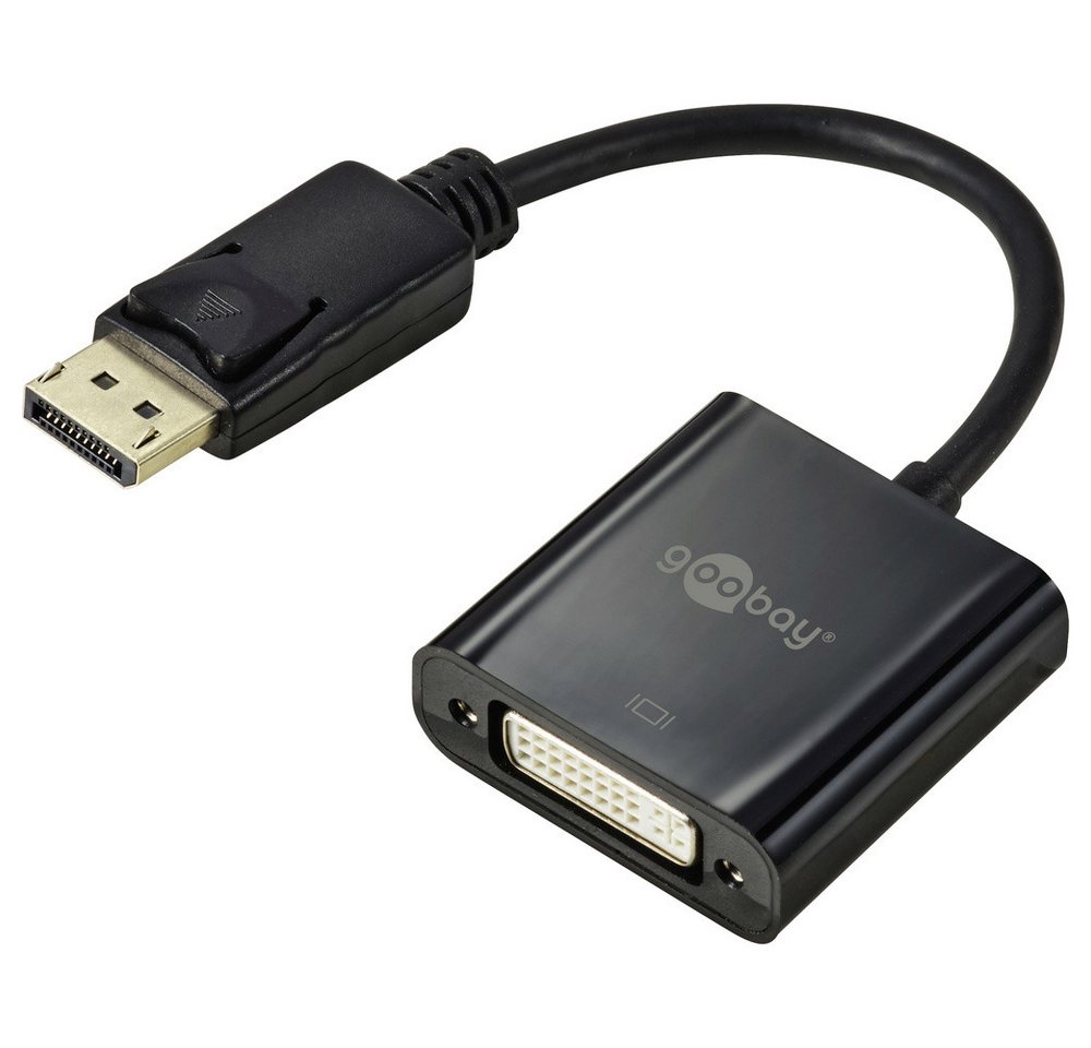 Goobay Goobay 69873 DisplayPort / DVI Adapter [1x DisplayPort Stecker - 1x DV TV-Adapter, 15.00 cm Goobay Goobay 69873 DisplayPort / DVI Adapter [1x DisplayPort Stecker - 1x DV TV-Adapter, 15.00 cm von Goobay
