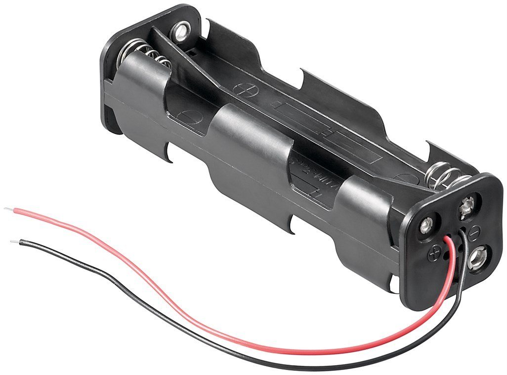 Goobay Goobay 8x AA (Mignon) Batteriehalter - lose Kabelenden Batterie von Goobay