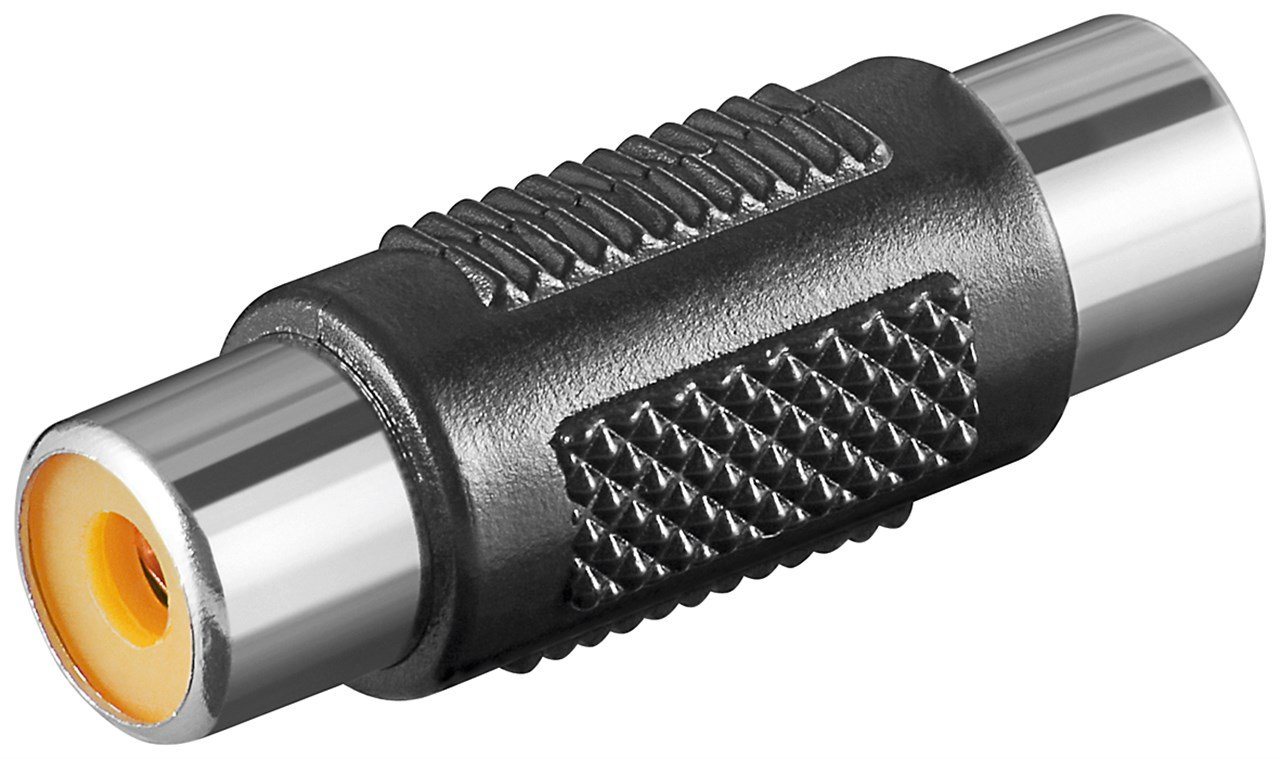 Goobay Goobay Cinch-Adapter, Buchse zu Buchse - 1x Cinch-Buchse > 1x Cinch-B HDMI-Kabel Goobay Goobay Cinch-Adapter, Buchse zu Buchse - 1x Cinch-Buchse > 1x Cinch-B HDMI-Kabel von Goobay
