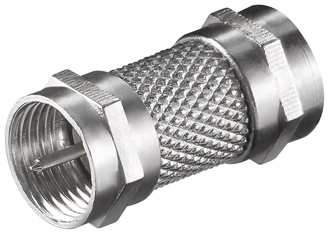 Goobay Goobay F-Verbinder: F-Stecker > F-Stecker - Adapter-Stecker aus Zink USB-Kabel Goobay Goobay F-Verbinder: F-Stecker > F-Stecker - Adapter-Stecker aus Zink USB-Kabel von Goobay