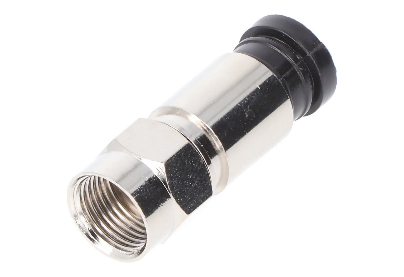 Goobay Goobay Kompressions-F-Stecker 7,0 mm - Kompressions-Adapter aus Zink USB-Kabel Goobay Goobay Kompressions-F-Stecker 7,0 mm - Kompressions-Adapter aus Zink USB-Kabel von Goobay