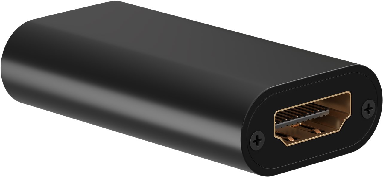 Goobay HDMI™-Signalverstärker 4K @ 30 Hz - zum Verlängern einer HDMI™-Verbindung auf bis zu 40 m von Goobay