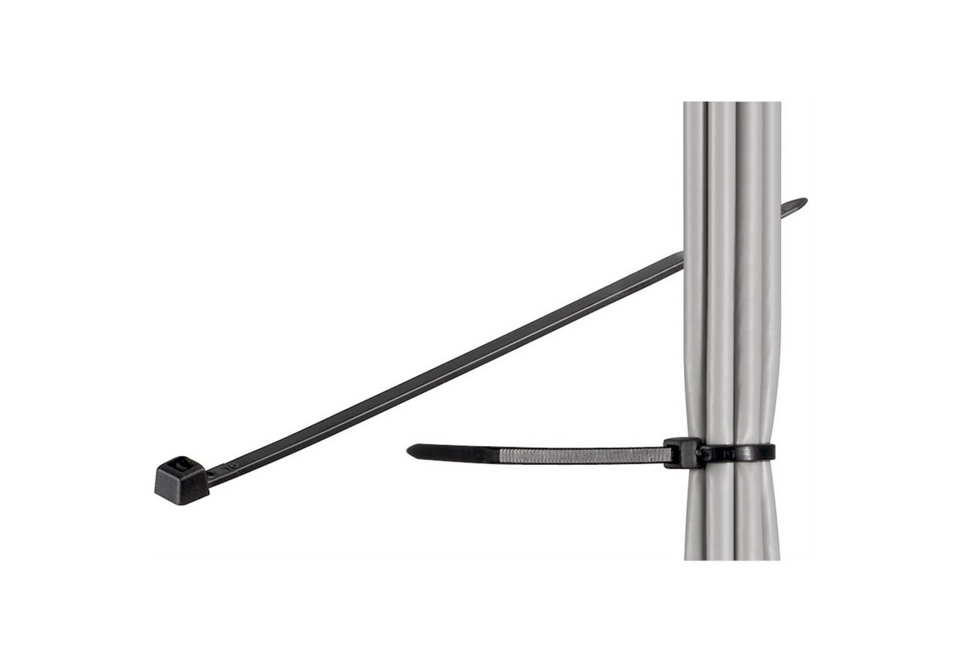 Goobay Kabelbinder goobay Kabelbinder 200 x 2,5mm, (100 Stück Goobay Kabelbinder goobay Kabelbinder 200 x 2,5mm, (100 Stück von Goobay