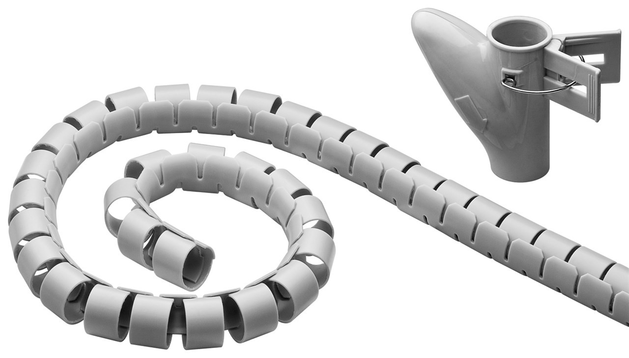 Goobay Kabelkanal - robuster Spiralschlauch, um z. B. TV-Kabel, Ladekabel oder Stromkabel sicher und praktisch zu kaschieren. Goobay Kabelkanal - robuster Spiralschlauch, um z. B. TV-Kabel, Ladekabel oder Stromkabel sicher und praktisch zu kaschieren. von Goobay